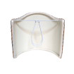copy of Clip On Shield Shade Reseda Green and Gold Rubelli Venier Jacquard Fabric Mini Lampshade