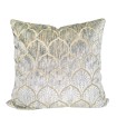 Housse de Coussin Fait Main en Velour Luigi Bevilacqua Palmyra Baltico