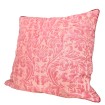 Housse de Coussin Fait Main en Tissu Fortuny Sevres Rouge