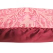 Housse de Coussin Fait Main en Tissu Fortuny Sevres Rouge