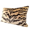 Housse de Coussin Fait Main en Velour Luigi Bevilacqua Tigre Sable Luigi Bevilacqua 