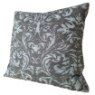 Throw Pillow Case in Fortuny Fabric Bistro Monotones Sevres Pattern