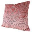 Housse de Coussin Fait Main en Velour Luigi Bevilacqua Da Vinci Rose Antique