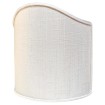 Clip-On Shield Shade Rubelli Fabric Ivory Diaspro Pattern