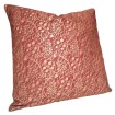 Throw Pillow Cushion Case Fortuny Fabric Deep Burgundy & Gold Granada Pattern