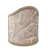 Wall Sconce Clip-On Lamp Shade Fortuny Fabric  Driftwood Lucrezia Pattern Fortuny 