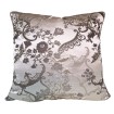 Ivory & Gold Silk Brocade Madama Butterfly Rubelli  Fabric Throw Pillow Cushion Cover