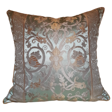 Jade green online pillows