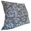 Throw Pillow Case in Fortuny Fabric Bistro Monotones Sevres Pattern